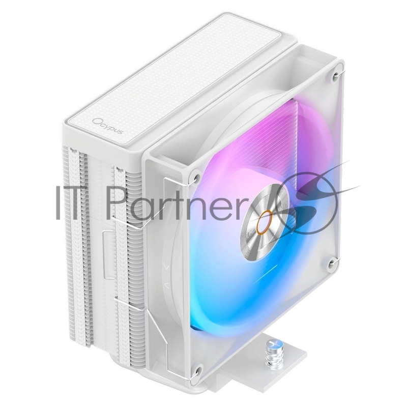 Кулер для процессора Cooler Ocypus Delta A40 WH ARGb белый 120мм алюминий+медь 2000rpm 29db 4-pin 220W 156мм