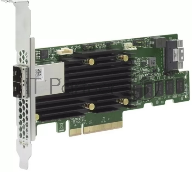 Контроллер MegaRAID 9580-8i8e, FH (attached), LP bracket