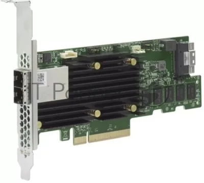 Контроллер MegaRAID 9580-8i8e, FH (attached), LP bracket