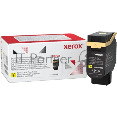 Картридж лазерный стандартный, желтый Xerox VLC410/415 (2000 страниц)/желтый Standard Capacity Toner Cartridge, Xerox VLC410/415 (2,000 Pages)