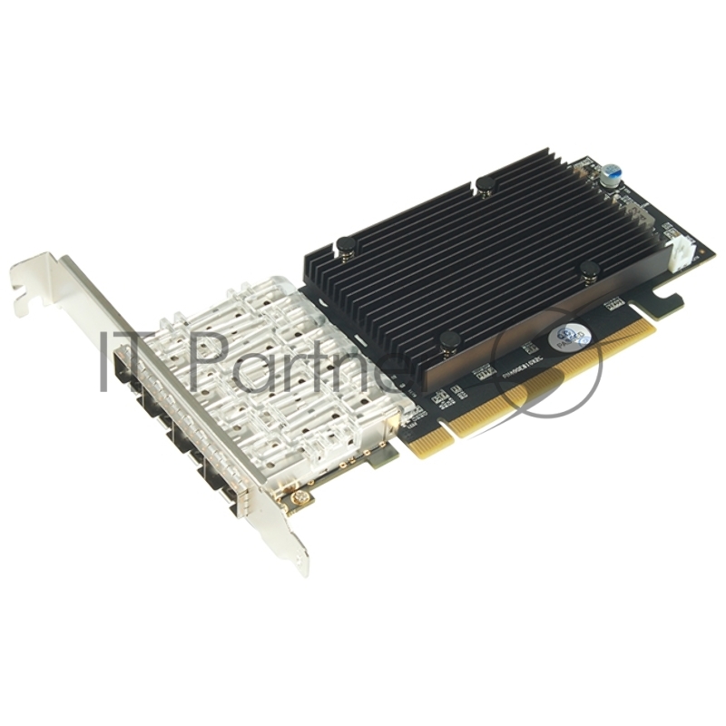 Сетевая карта 25G Quad Port SFP28 PCIe Ethernet Adapter with Intel E810-CAM1 Chipset