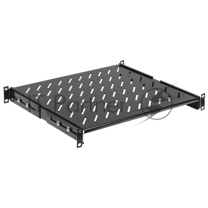 Полка стационарная ITK FS05-800PI-R 1U нагр.:100кг. 19" 800мм черный (упак.:1шт)
