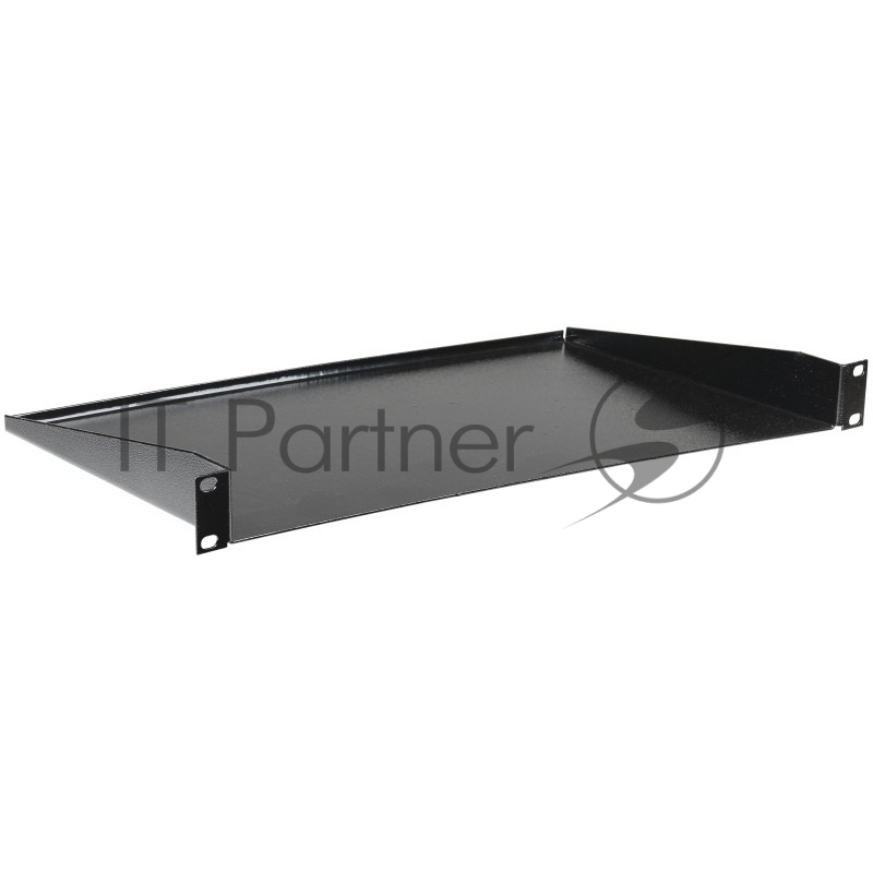 Полка стационарная ITK RS05-280M-R 1U нагр.:20кг. 19" 280мм черный (упак.:1шт)