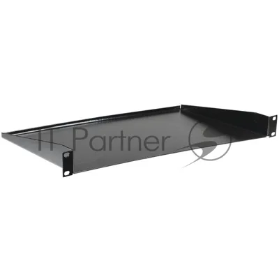 Полка стационарная ITK RS05-280M-R 1U нагр.:20кг. 19" 280мм черный (упак.:1шт)