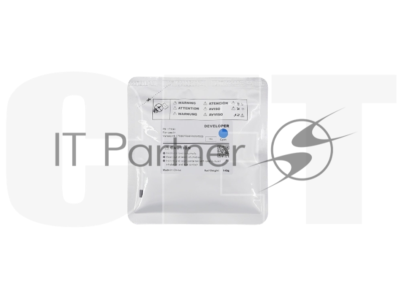 Девелопер CET для Xerox VersaLink C7000/C7020/C7025/7C030 Cyan (140г, 400000 стр.)