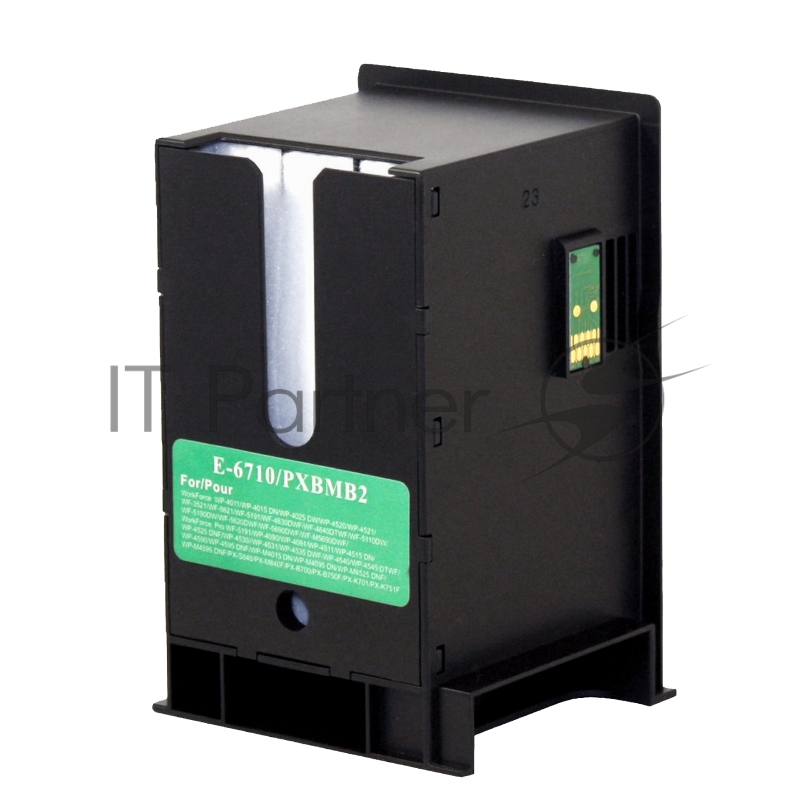 Контейнер для отработанных чернил NVPrint NV-T6710 (NV-C13T671000) для Epson WorkForce Pro WF-M5690DWF, WF-M5190DW, 4015DN, 4025DW, 4095DN, 4515DN, 4525DNF, 4535DWF, 4595DNF, 5110DW, 5620DWF совместимый