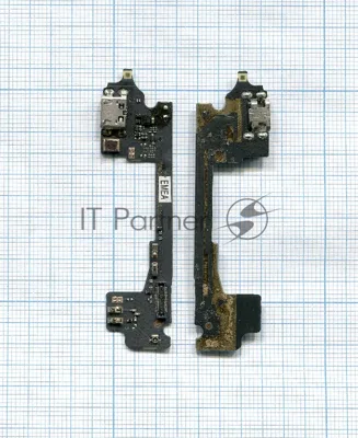 Разъем Micro USB для Alcatel One Touch Idol 3 6045Y 5.5" (плата с системным разъемом)