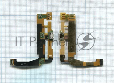 Разъем Micro USB для Alcatel One Touch Pop C9 7047D (плата с системным разъемом)