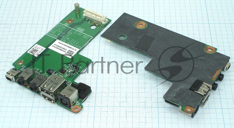 Плата питания для ноутбука HY-DE032 Dell Latitude E5500 с USB и Audio разъемами