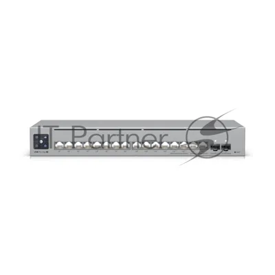 Коммутатор Ubiquiti UniFi Switch Pro Max 16 PoE PoE-коммутатор в стойку, 4х 2.5G RJ45, 12х 1G RJ45, 2х 10G SFP+, раздача 180 Вт