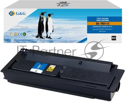 Картридж лазерный G&G GG-TK6115 черный (15000 стр.) для Kyocera ECOSYS M4125idn/M4132idn