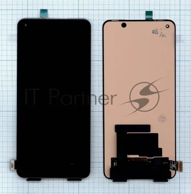 Дисплей для OnePlus Ace 2 в сборе с тачскрином черный