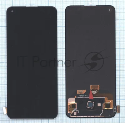 Дисплей для OnePlus Nord 2T в сборе с тачскрином OLED черный