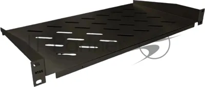 Полка стационарная NTSS NTSS-FF-250-BL 1U нагр.:20кг. 19" 250мм черный