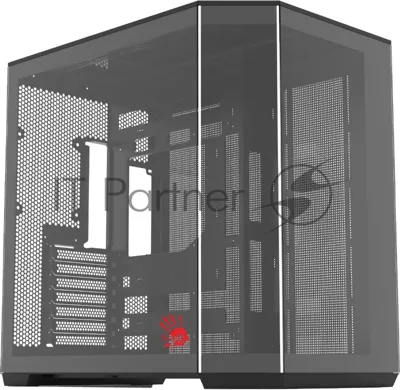 Компьютерный корпус Bloody BD-CC109 черный без БП ATX 10x120мм 2xUSB3.0 audio