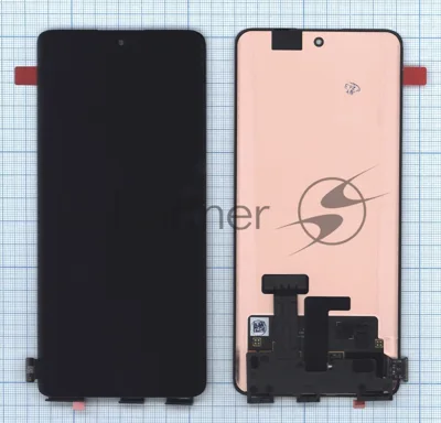 Дисплей для Realme 11 Pro 5G (RMX3771), 11 Pro Plus 5G (RMX3741) в сборе с тачскрином черный
