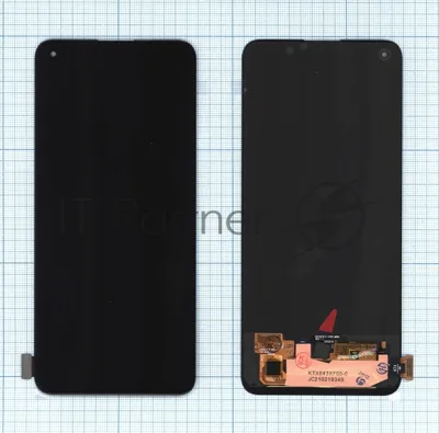Дисплей для Realme 7 Pro OLED черный