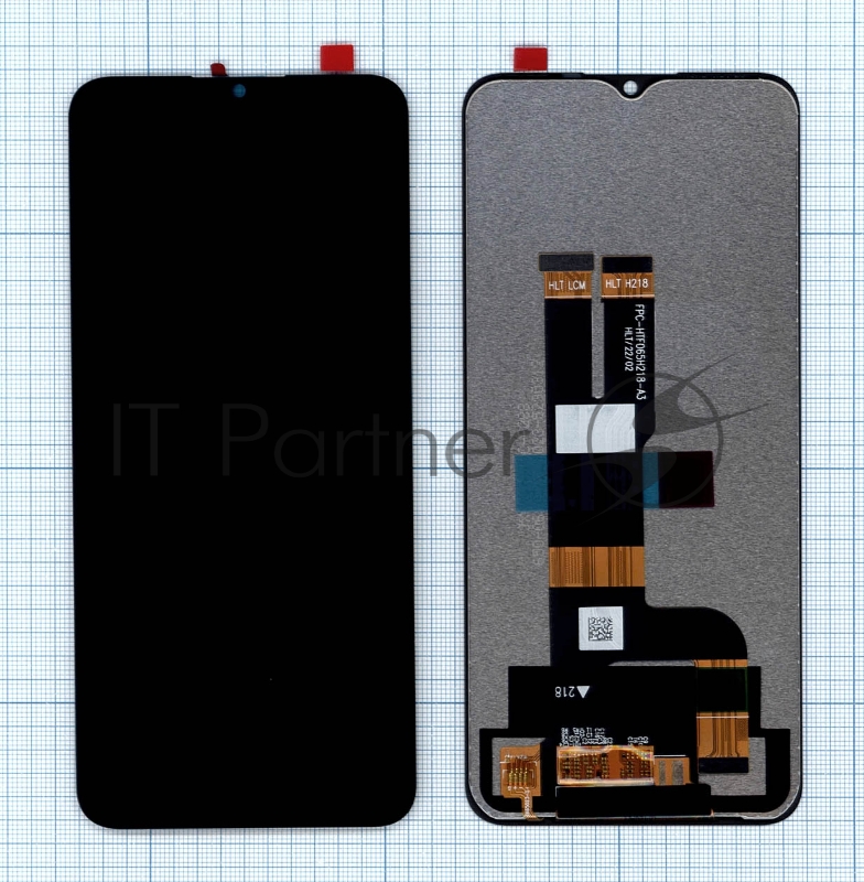 Дисплей для Realme C31 черный