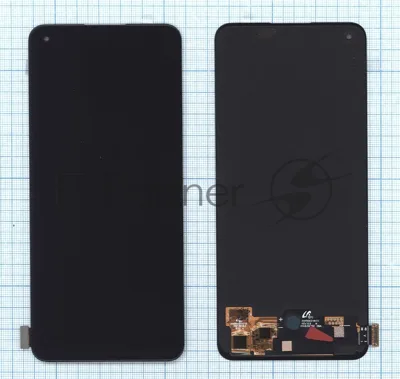 Дисплей (модуль) для Realme 10 в сборе с тачскрином (OLED) черный
