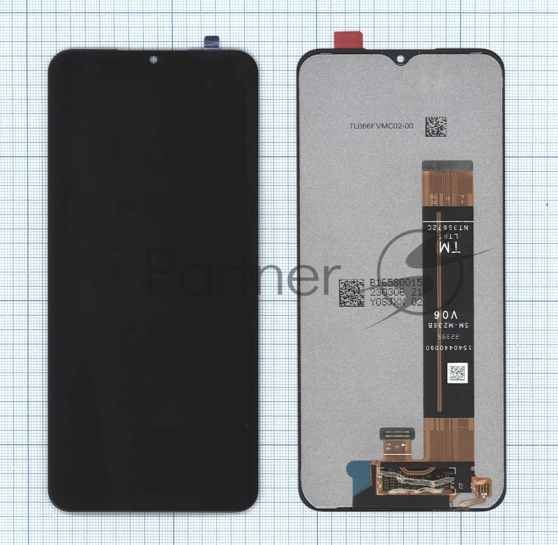 Дисплей для Samsung Galaxy M23 5G SM-M236B, Galaxy A13 A135F, Galaxy M33 5G M336 черный GH82-28487A
