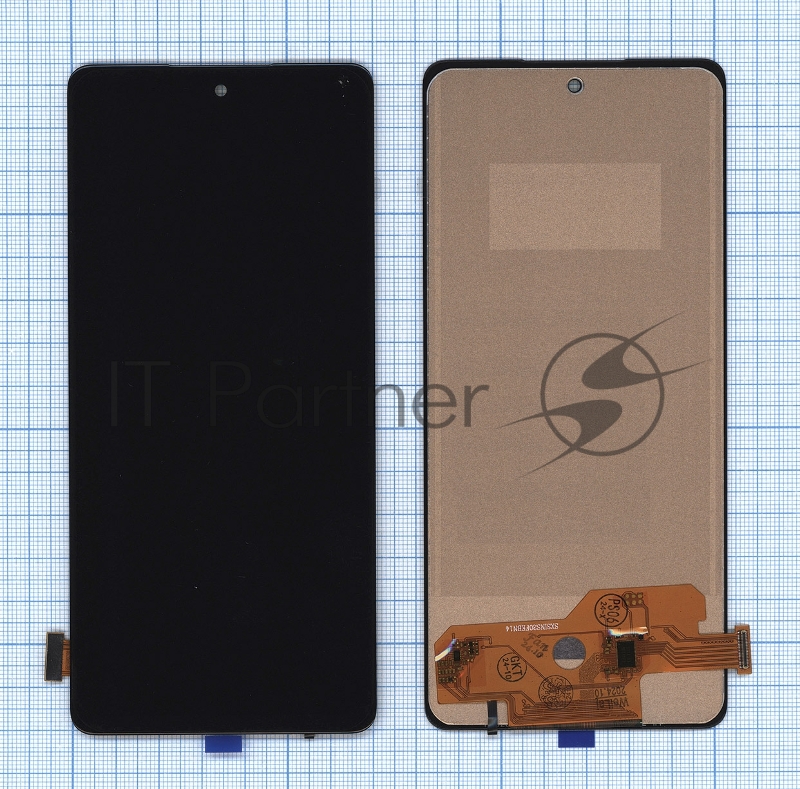 Дисплей для Samsung Galaxy S20 FE SM-G780F в сборе с тачскрином TFT черный