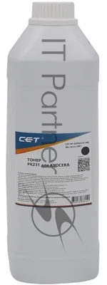 Тонер CET OSP0231K-500 PK231 для Kyocera ECOSYS M8124cidn/8130cidn (Japan) черный, 500г/бут, (унив.)