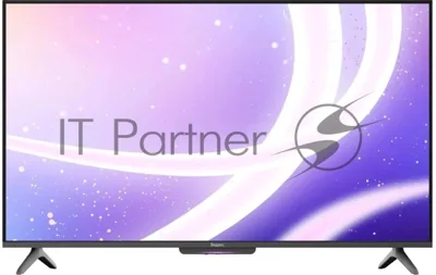 Телевизор Яндекс 55" YNDX-00076 черный LED UHD 60Hz Бейсик с Алисой на YaGPT 3GB/32GB