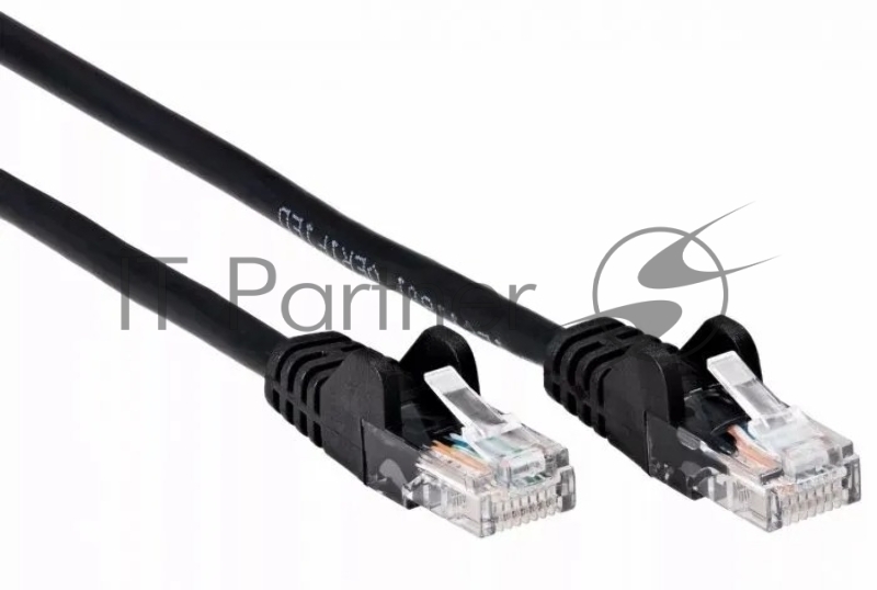 Патч-корд литой iOpen UTP cat.5е 1м черный ANP5111MBK