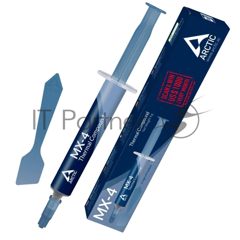 Термопаста Arctic MX-4, 8 г, 8.5 Вт/(м⋅К), шприц