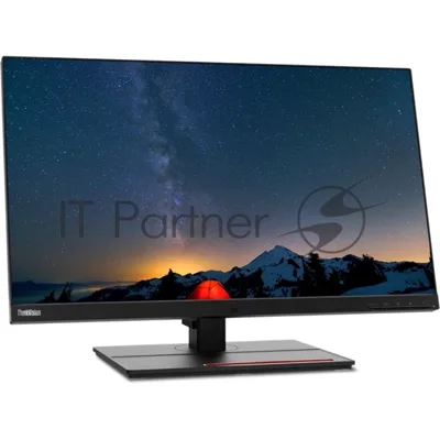 Монитор 27" Lenovo ThinkVision P27u-20 IPS 3840x2160, 60 Гц, 4 мс, 16:9, 400 кд/м², 2xHDMI, 1xDP, Thunderbolt, черный