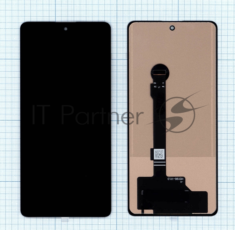 Дисплей для Xiaomi Poco X5 Pro в сборе с тачскрином (TFT) черный