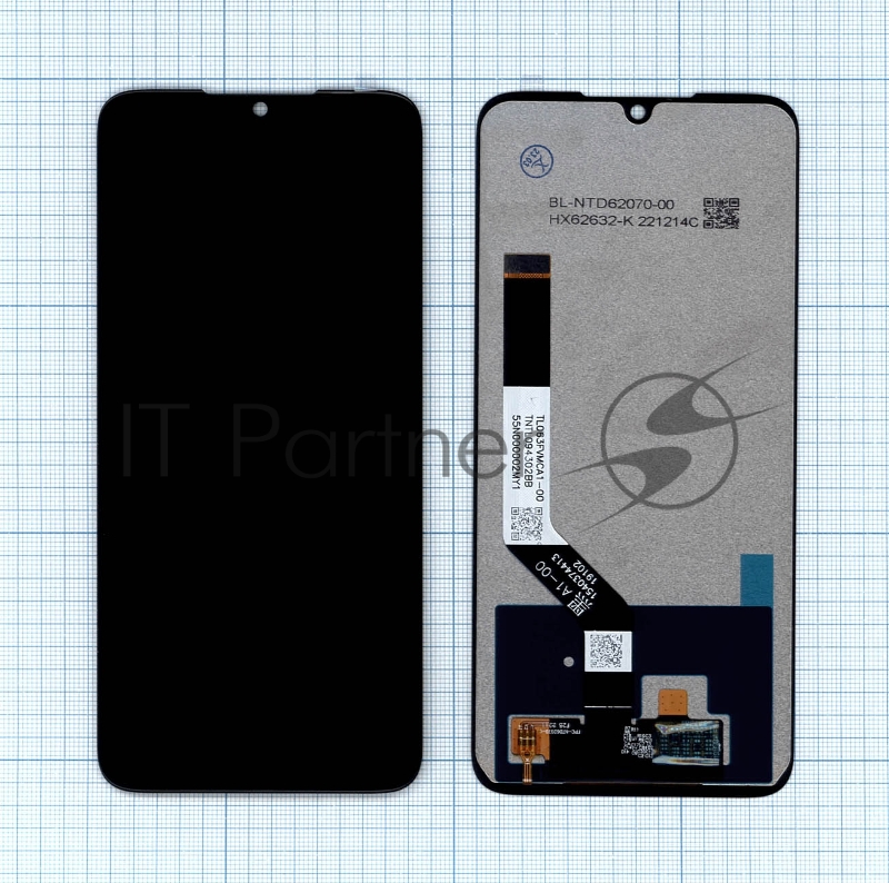 Дисплей для Xiaomi Redmi Note 7 HC черный