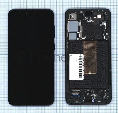 Дисплей для Samsung Galaxy S23 Plus 2023 S916B в сборе с тачскрином ServicePack черный GH82-30476A