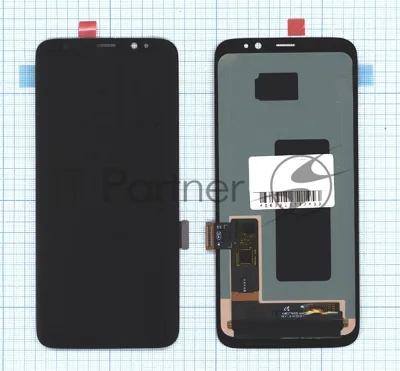 Дисплей (модуль) для Samsung Galaxy S8 SM-G950F в сборе с тачскрином (OLED) серебро