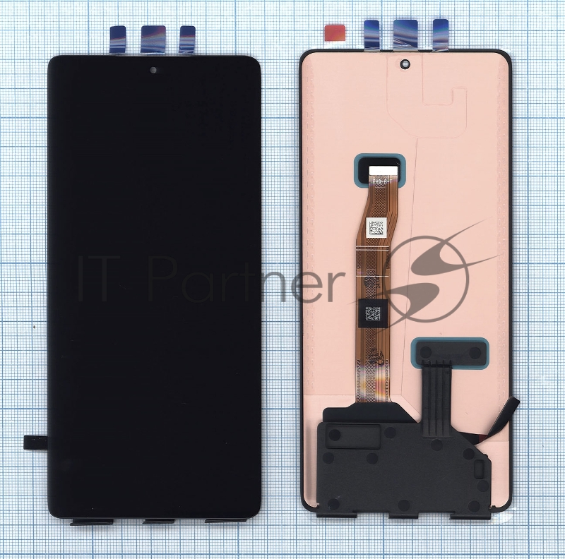 Дисплей (модуль) для Huawei Honor X9a в сборе с тачскрином черный TFT