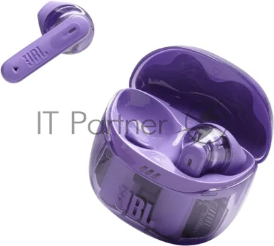 Наушники TWS JBL Tune Flex 2 призрачно-фиолетовый, вкладыши/внутриканальные (трансформер), Bluetooth, адаптивное шумоподавление