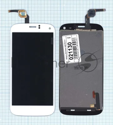 Дисплей для Micromax A250 Canvas Turbo белый