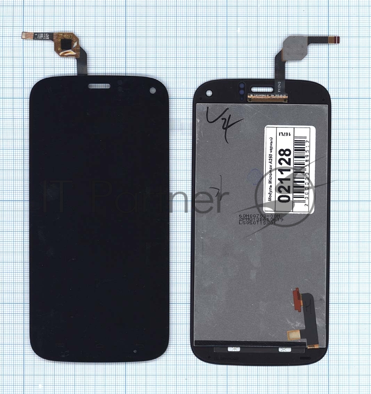 Дисплей для Micromax A250 Canvas Turbo черный
