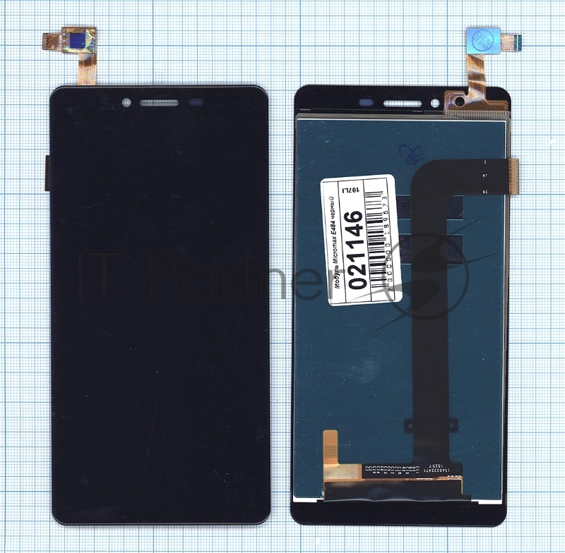 Дисплей для Micromax Canvas 6 Pro E484 черный