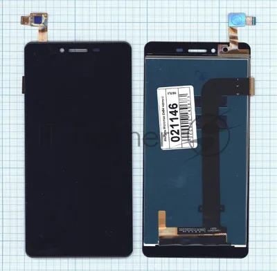 Дисплей для Micromax Canvas 6 Pro E484 черный