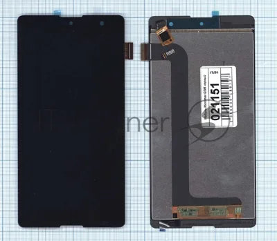 Дисплей для Micromax Canvas Fire 5 Q386 черный