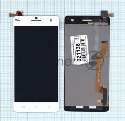 Дисплей для Micromax Canvas Knight A350 белый