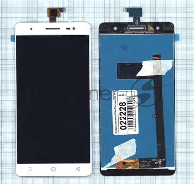 Дисплей для Micromax Q394 Canvas Juice 3+ белый