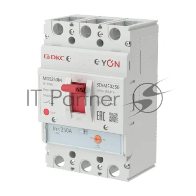 Выключатель автоматический в литом корпусе YON YON MGS250 3P 200-250А 36кА YON MGS250N-3TAMF0250