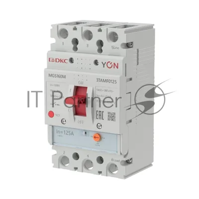 Выключатель автоматический MGS160 3P 100-125A 25kA YON MGS160M-3TAMF0125