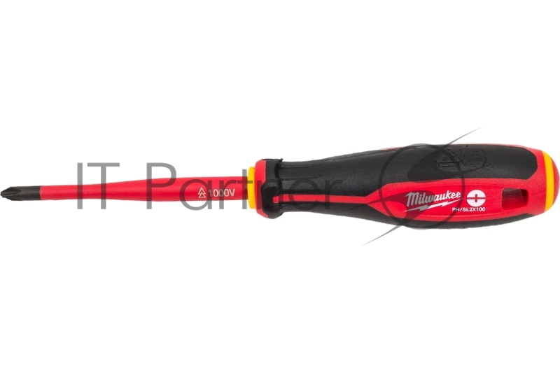 Отвертка трехгранная изолированная Milwaukee VDE PH/SL2 X100 (4932478734)