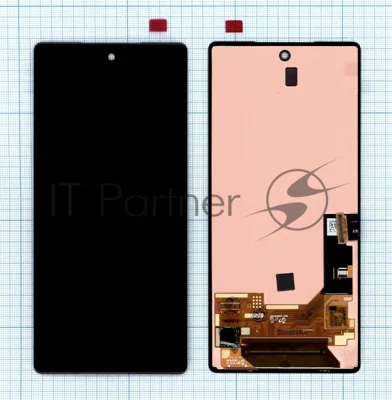 Дисплей (модуль) для Google Pixel 6 в сборе с тачскрином OLED черный