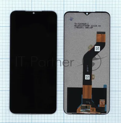 Дисплей для Infinix Hot 12 Pro в сборе с тачскрином черный