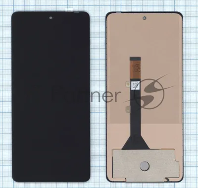 Дисплей для Infinix Note 30 Pro (X678B) в сборе с тачскрином черный TFT