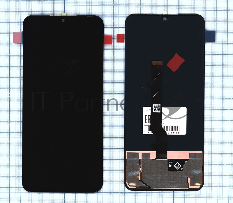 Дисплей (модуль) для Infinix Note 12 Pro, Note 12 (2023) в сборе с тачскрином (orig lcd) черный